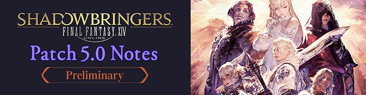 Final Fantasy XIV Shadowbringers 5.0 Patch Notes Revealed