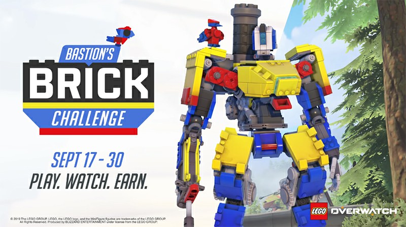 Overwatch's Latest Event Gives Bastion A Lego-Themed Skin